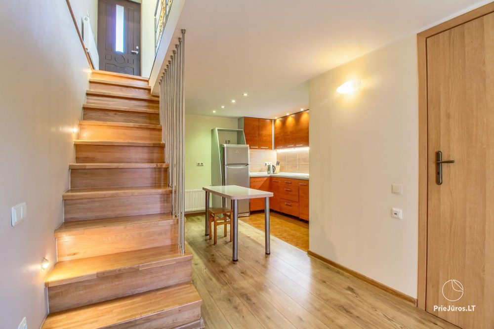 Wohnung zur Miete in Nida. Für 3 Personen auf zwei Etagen