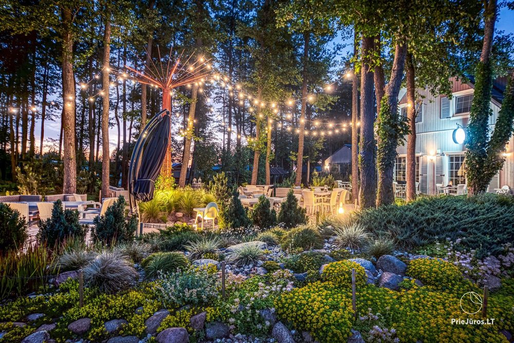 Gästehaus, Café, Ferienhutten und Camping Olando kepure in Karkle bei Klaipeda