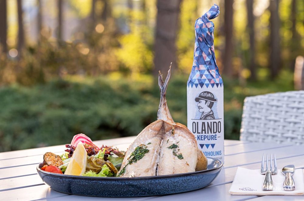 Gästehaus, Café, Ferienhutten und Camping Olando kepure in Karkle bei Klaipeda