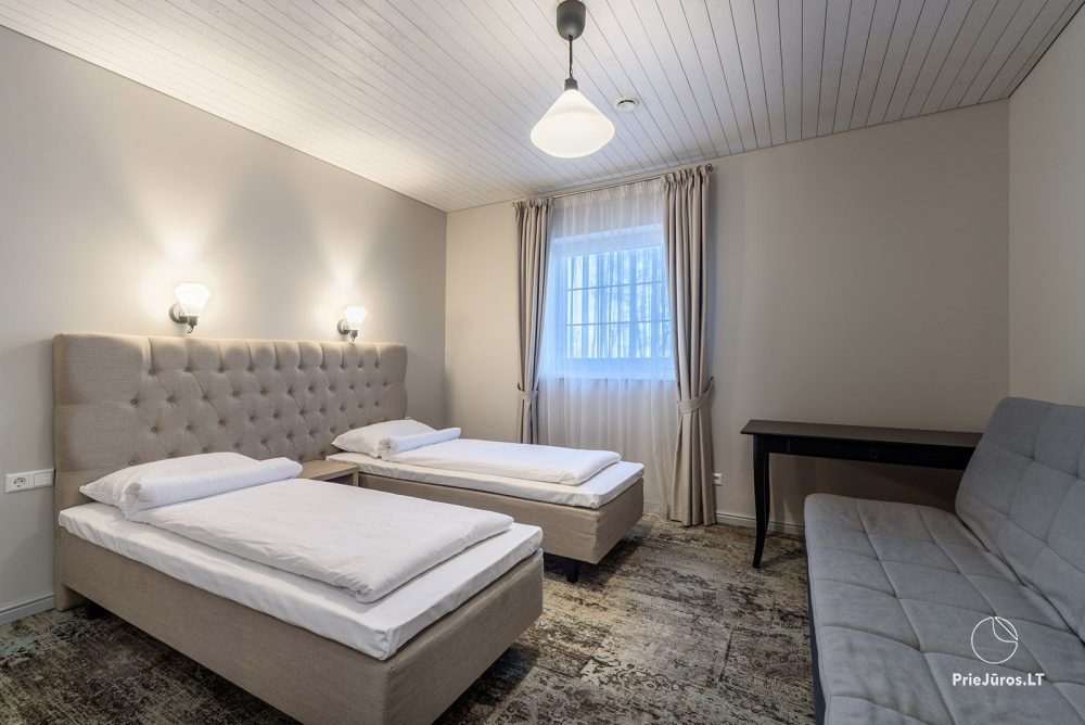 Gästehaus, Café, Ferienhutten und Camping Olando kepure in Karkle bei Klaipeda