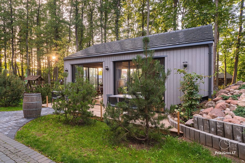 Gästehaus, Café, Ferienhutten und Camping Olando kepure in Karkle bei Klaipeda
