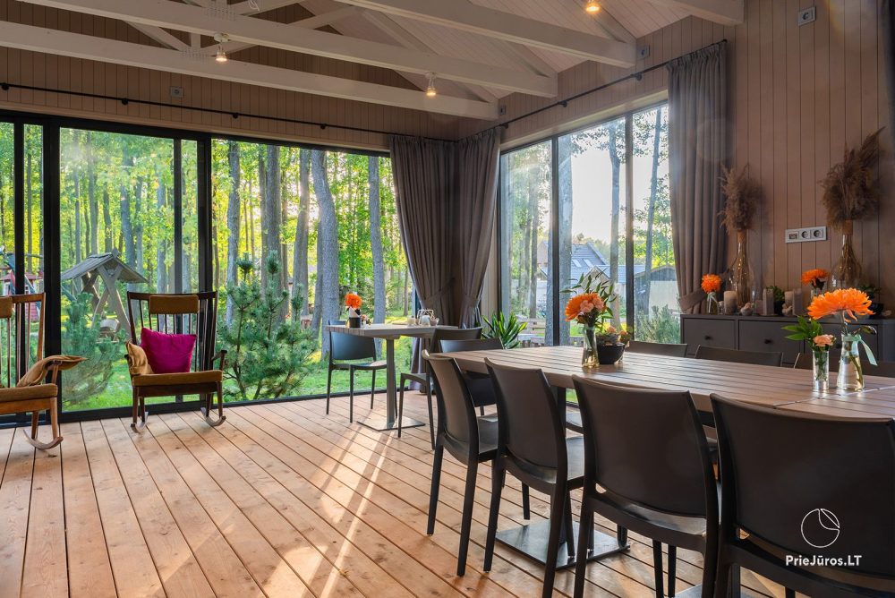 Gästehaus, Café, Ferienhutten und Camping Olando kepure in Karkle bei Klaipeda