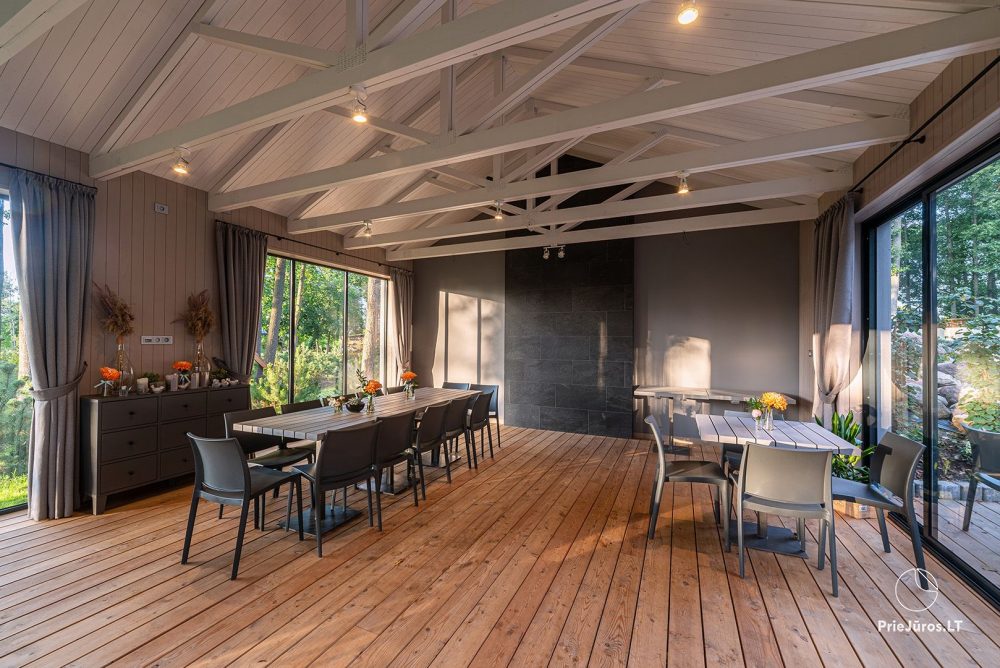 Gästehaus, Café, Ferienhutten und Camping Olando kepure in Karkle bei Klaipeda