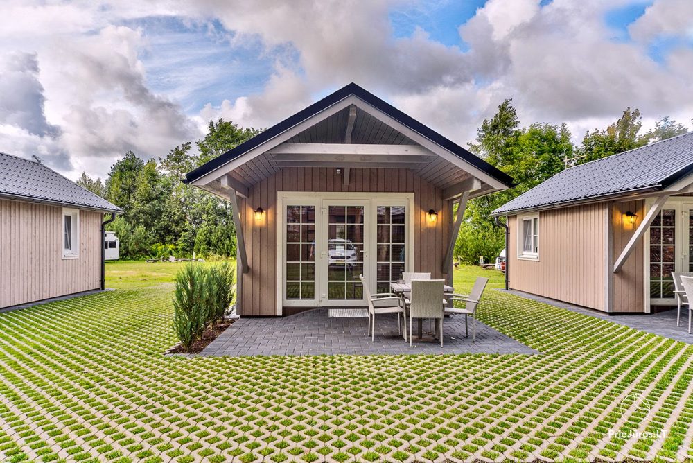 Gästehaus, Café, Ferienhutten und Camping Olando kepure in Karkle bei Klaipeda