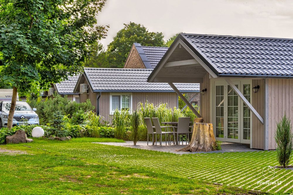 Gästehaus, Café, Ferienhutten und Camping Olando kepure in Karkle bei Klaipeda