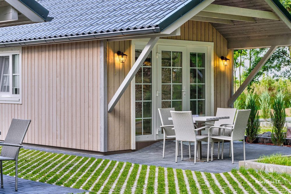 Gästehaus, Café, Ferienhutten und Camping Olando kepure in Karkle bei Klaipeda