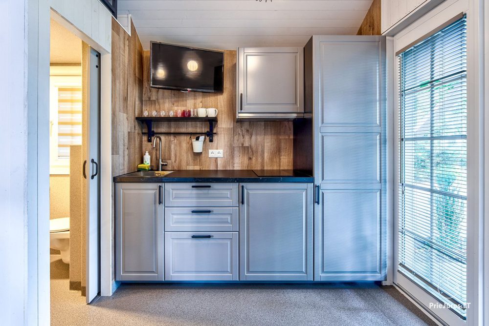 Gästehaus, Café, Ferienhutten und Camping Olando kepure in Karkle bei Klaipeda
