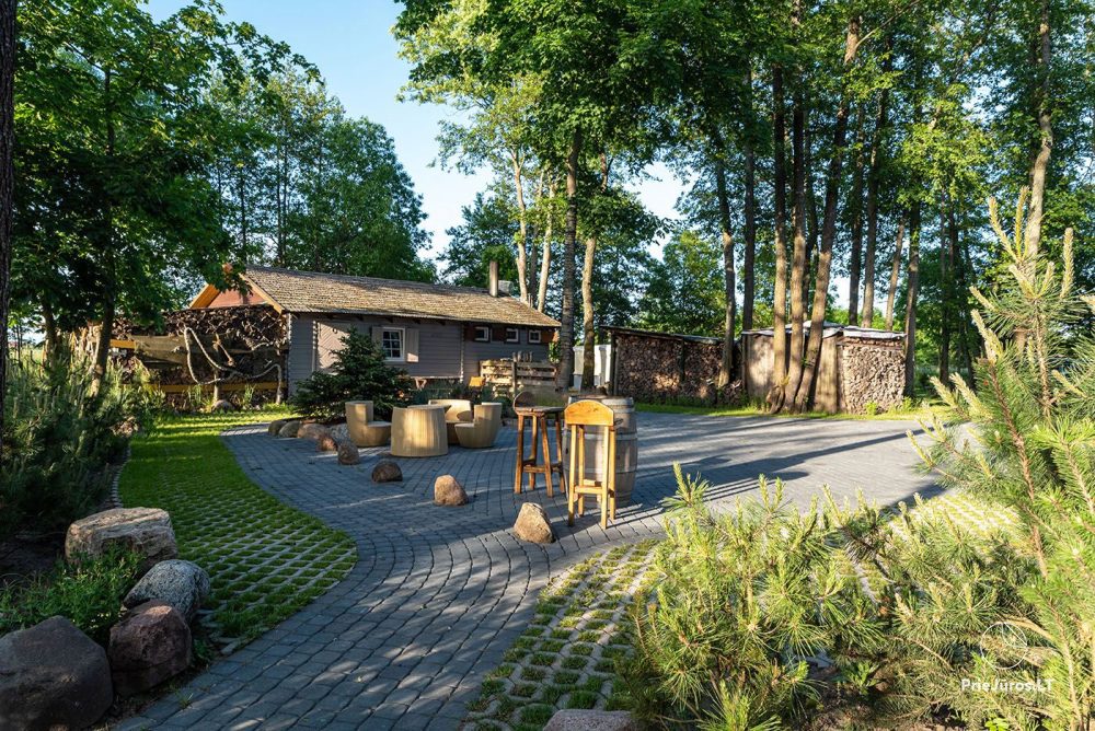 Gästehaus, Café, Ferienhutten und Camping Olando kepure in Karkle bei Klaipeda