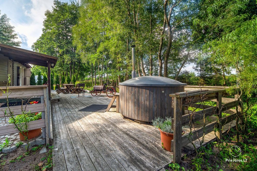 Gästehaus, Café, Ferienhutten und Camping Olando kepure in Karkle bei Klaipeda