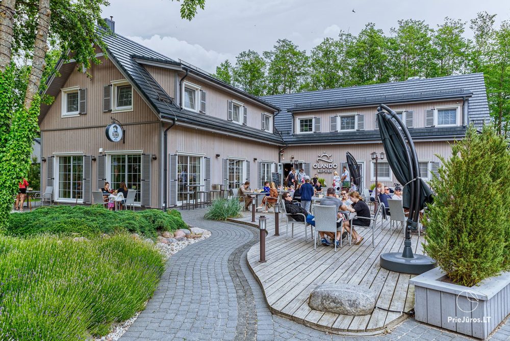 Gästehaus, Café, Ferienhutten und Camping Olando kepure in Karkle bei Klaipeda - 1