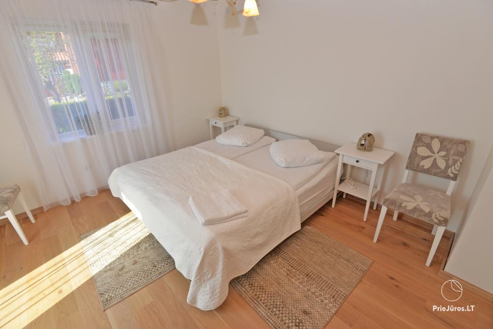 Drei-Zimmer-Ferienwohnung in Nida am Ufer des Kurischen Haffs