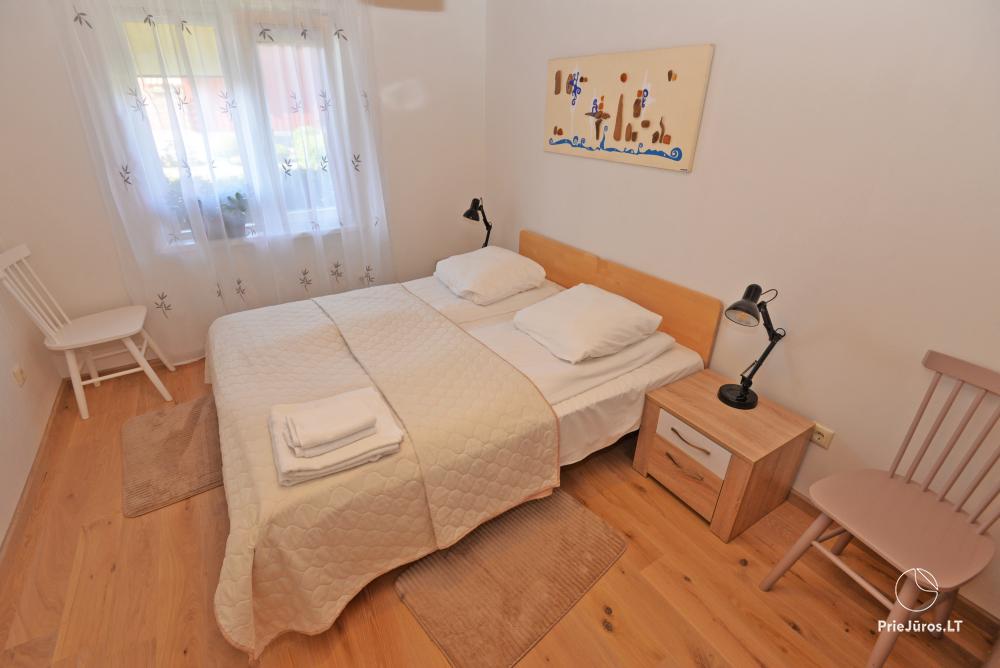 Drei-Zimmer-Ferienwohnung in Nida am Ufer des Kurischen Haffs