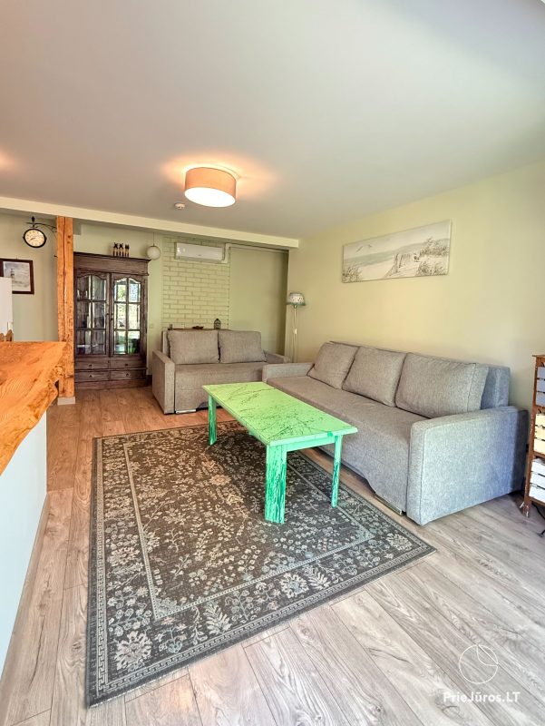 Zwei-Zimmer-Wohnung zur Miete in Pervalka