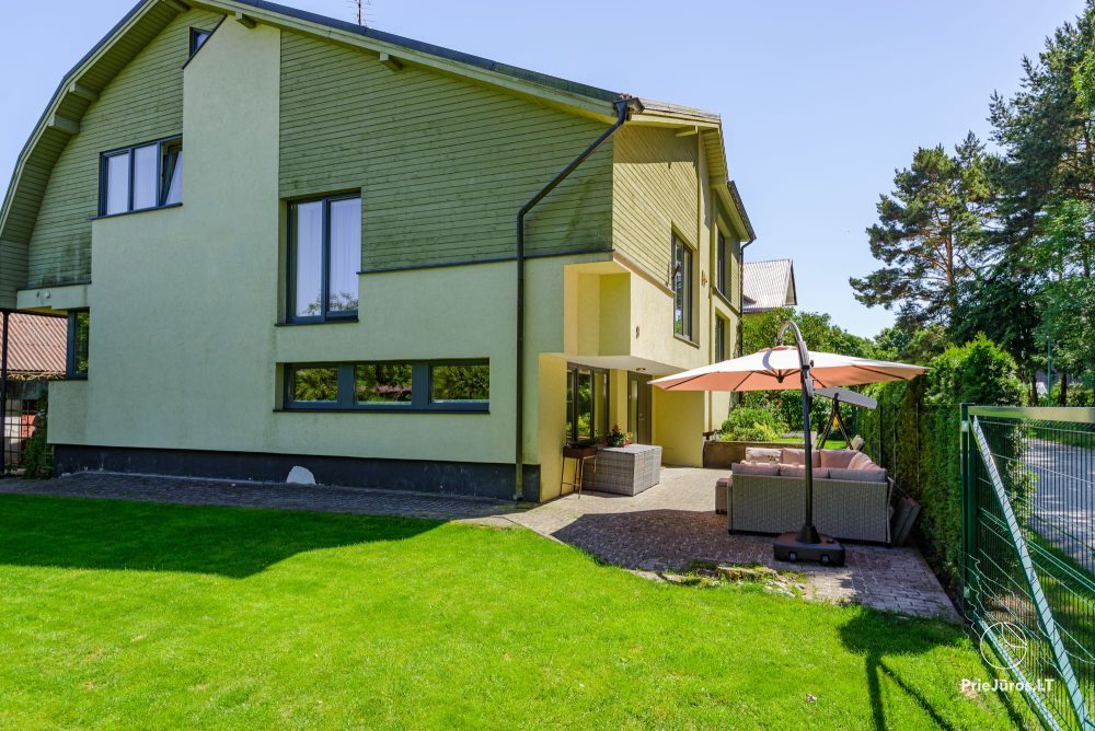 Gut ausgestattete Villa NIDA zur Miete in Palanga