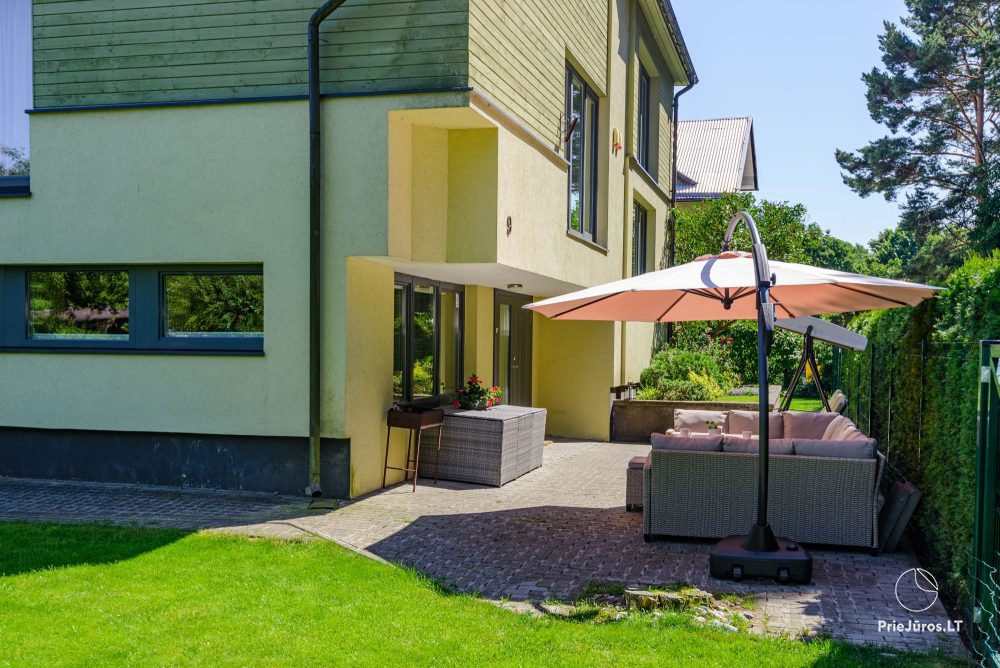 Gut ausgestattete Villa NIDA zur Miete in Palanga