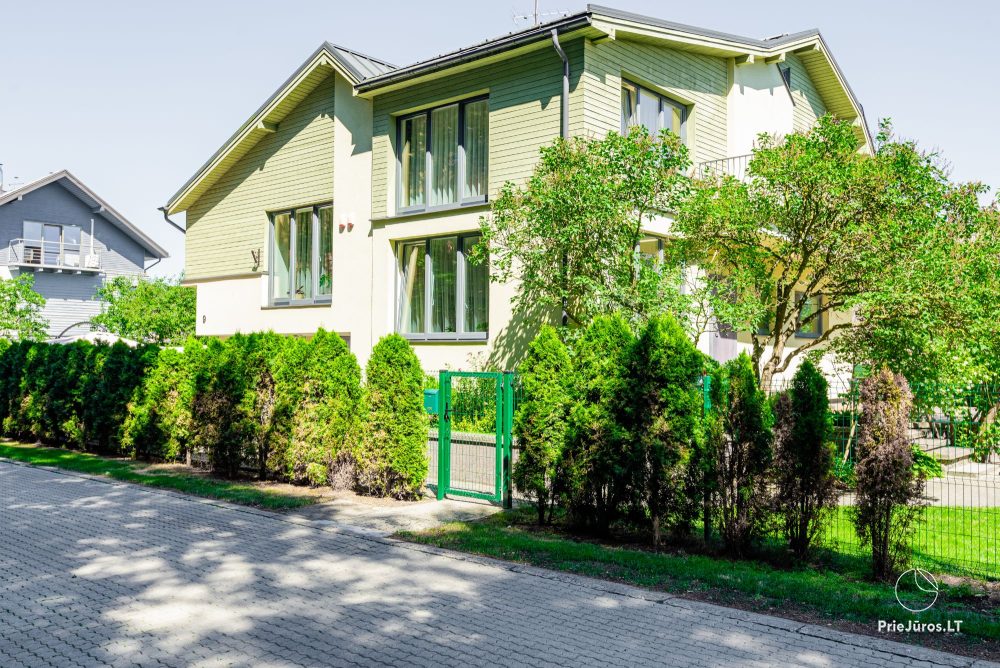 Gut ausgestattete Villa NIDA zur Miete in Palanga