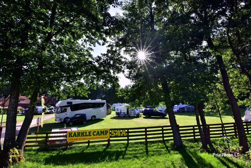 Camping Karklecamp in Klaipeda Bezirk an der Ostsee