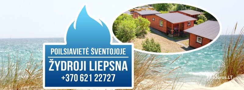 Neue Ferienhutte und Zimmer mit Annehmlichkeiten in Sventoji Zydroji Liepsna