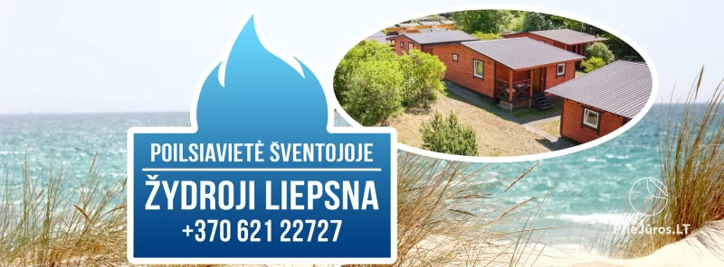 Neue Ferienhutte und Zimmer mit Annehmlichkeiten in Sventoji Zydroji Liepsna