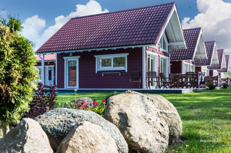 Wooden Ferienhäuser und Mobilheime zur Miete in Sventoji