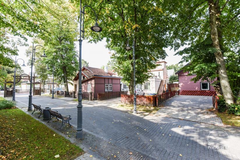 Zimmer, Wohnungen, Haus im Zentrum von Palanga. Separate Eingänge vom Hof, alle Annehmlichkeiten - 1
