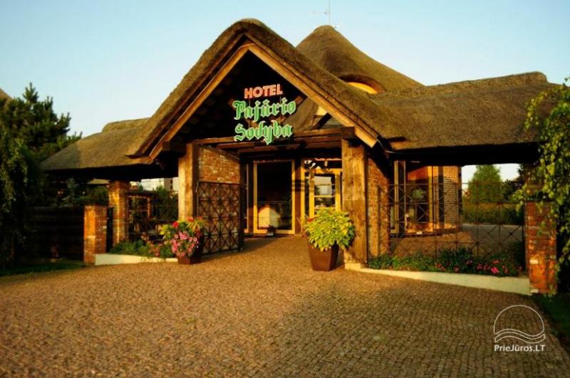 Hotel in Sventoji (Palanga) an der Ostsee Pajurio sodyba