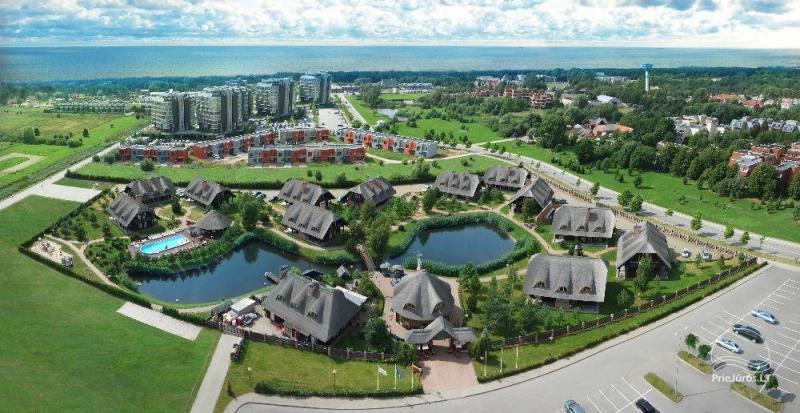 Hotel in Sventoji (Palanga) an der Ostsee Pajurio sodyba