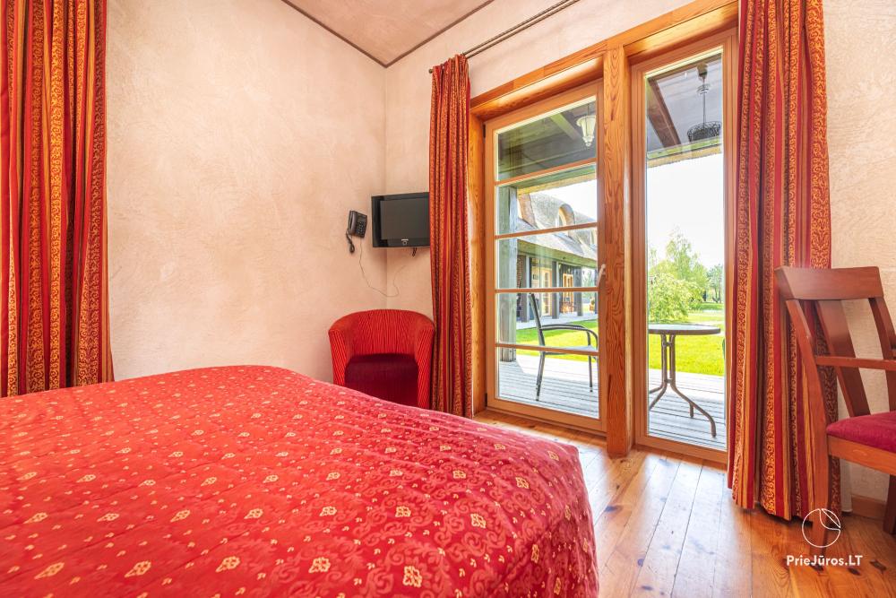 Hotel in Sventoji (Palanga) an  der Ostsee Pajurio sodyba