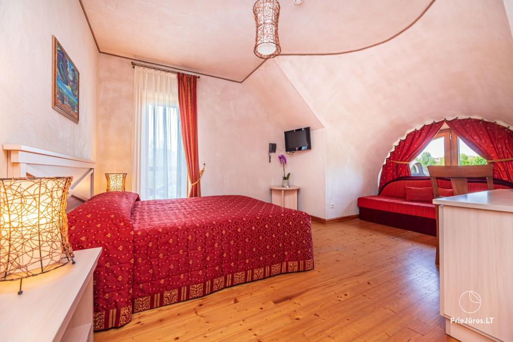 Hotel in Sventoji (Palanga) an  der Ostsee Pajurio sodyba