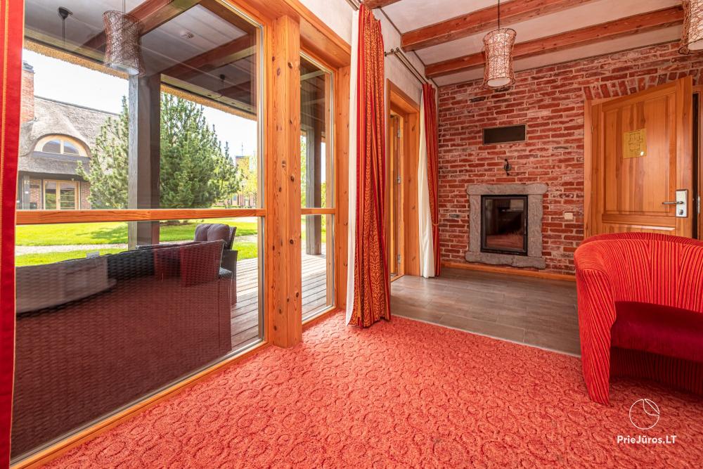 Hotel in Sventoji (Palanga) an  der Ostsee Pajurio sodyba