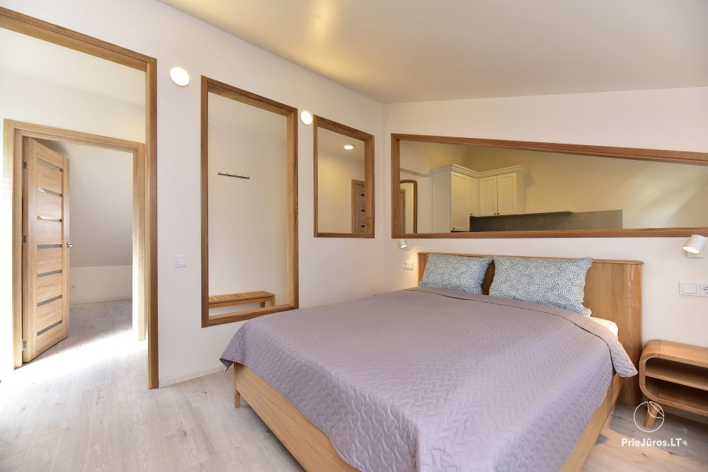 Wohnung zu vermieten in Palanga Klevas mit separatem Eingang vom Hof