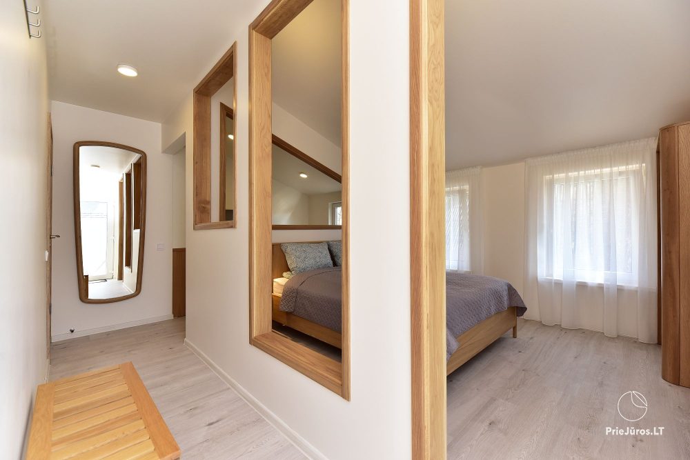 Wohnung zu vermieten in Palanga Klevas mit separatem Eingang vom Hof