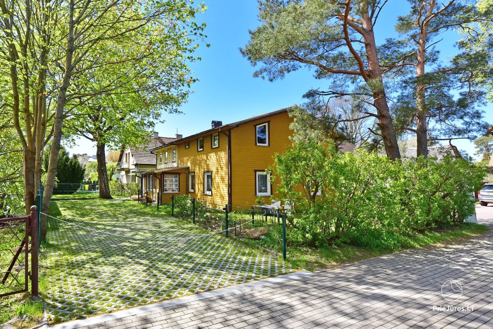 Wohnung zu vermieten in Palanga Klevas mit separatem Eingang vom Hof