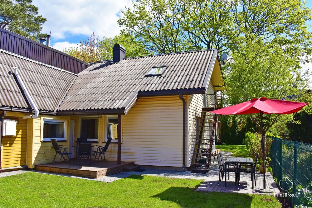 Wohnung zu vermieten in Palanga Klevas mit separatem Eingang vom Hof