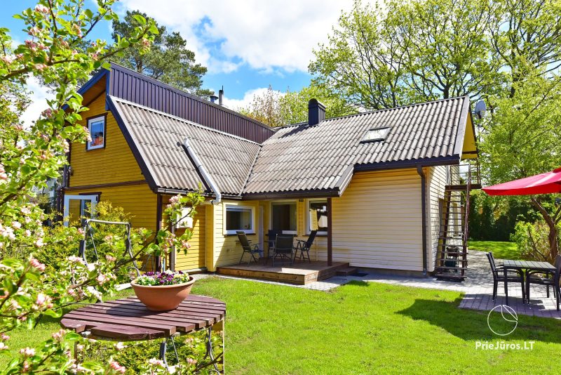 Wohnung zu vermieten in Palanga Klevas mit separatem Eingang vom Hof