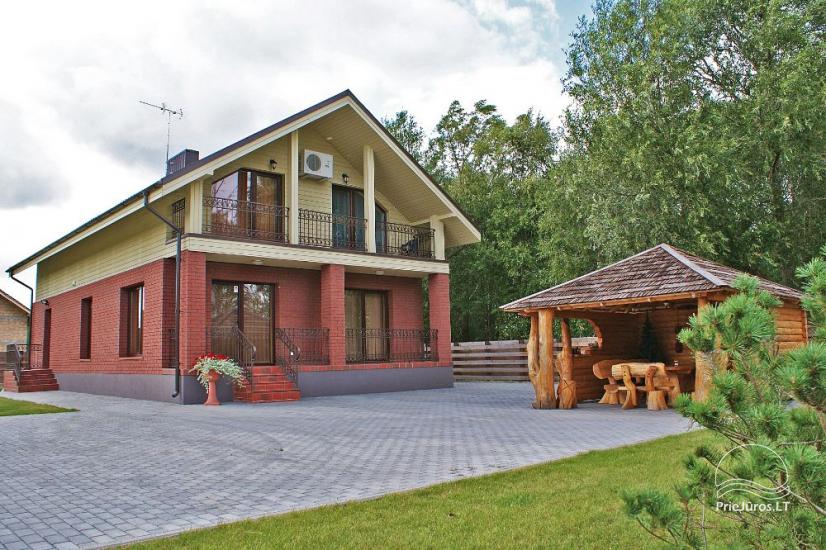Ferienhaus und neue Ferienhäuser in Palanga zu vermieten, 300 m vom Strand entfernt - 1