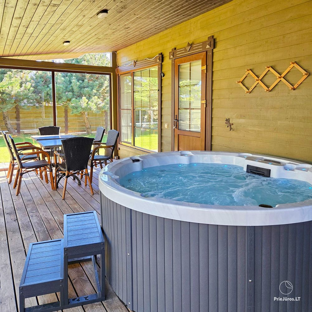 Stadthaus mit Jacuzzi zu vermieten in Palanga für 4+2 Personen „Baure“ - 1