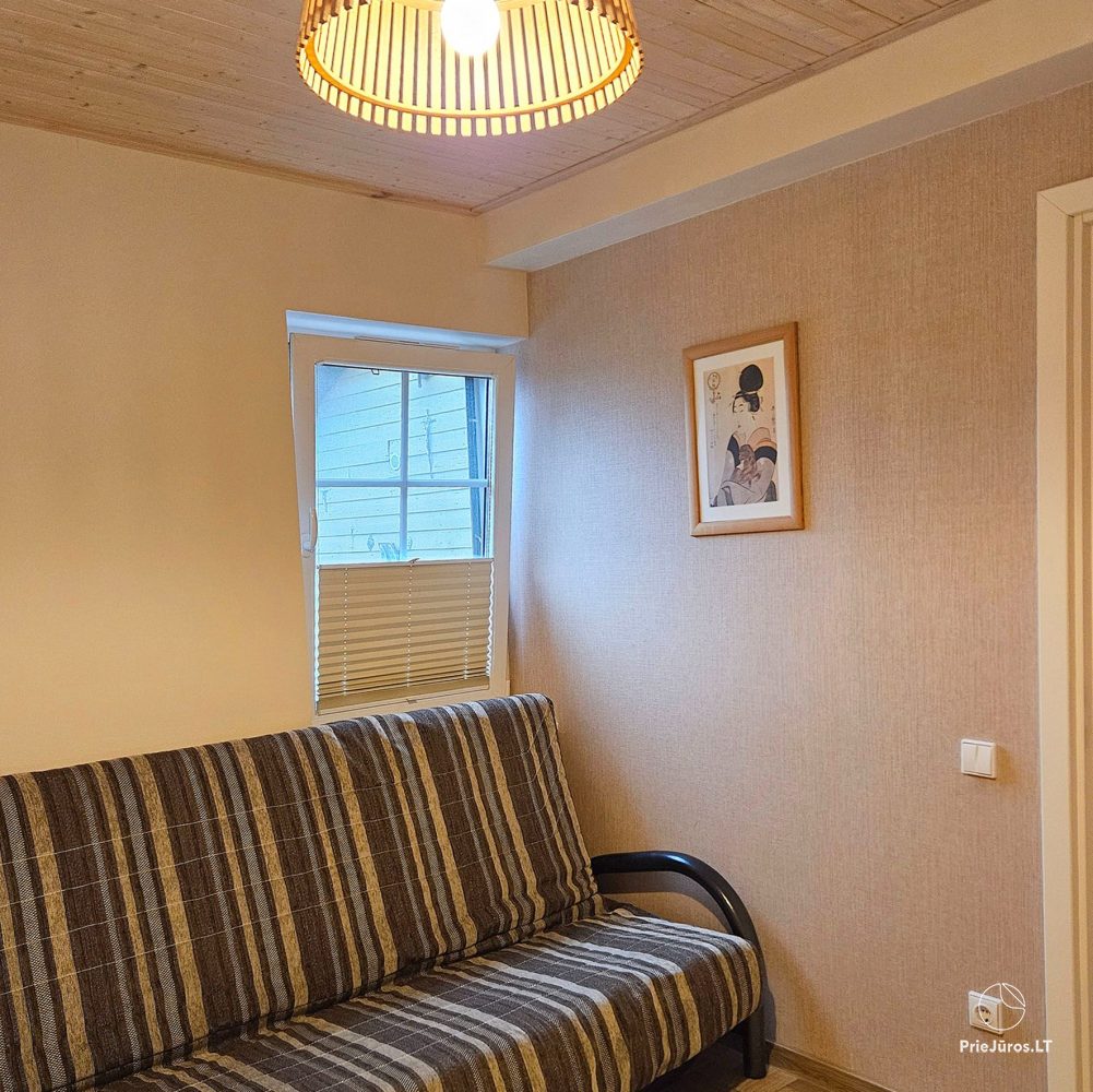 Stadthaus mit Jacuzzi zu vermieten in Palanga für 4+2 Personen „Baure“