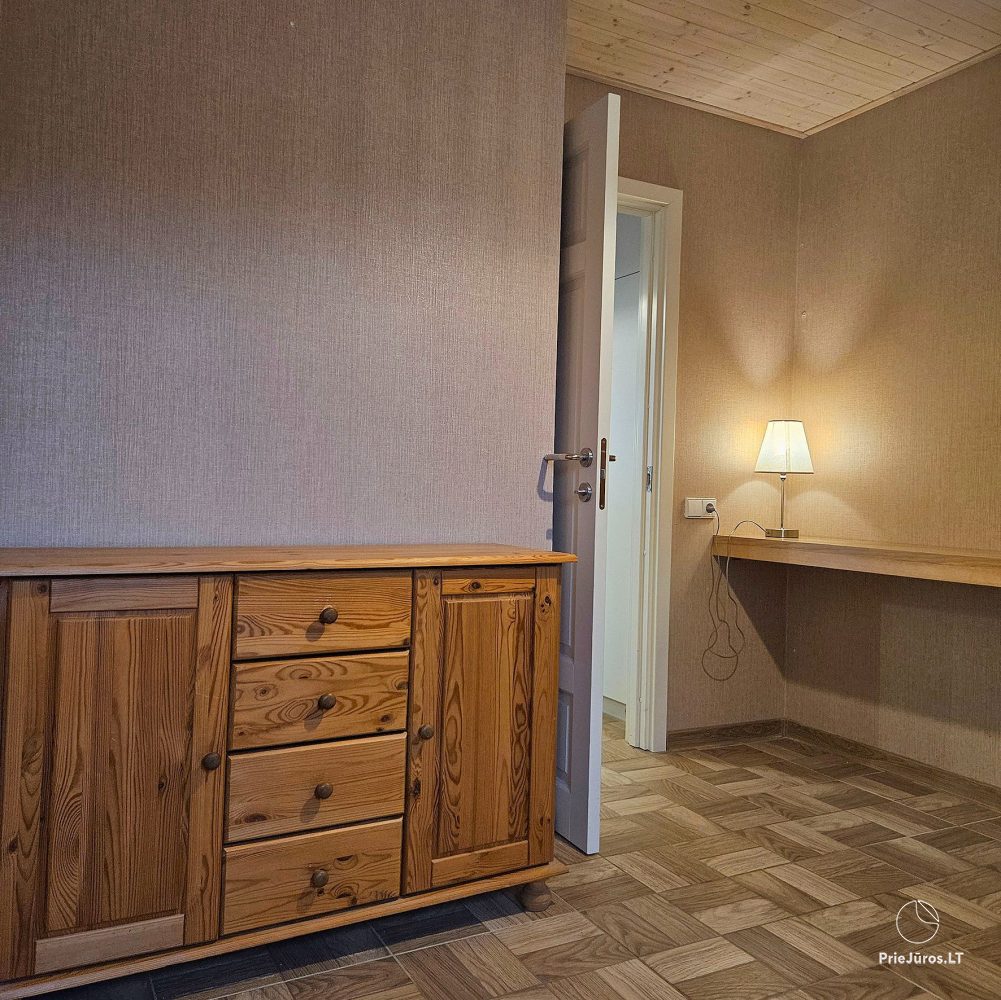 Stadthaus mit Jacuzzi zu vermieten in Palanga für 4+2 Personen „Baure“
