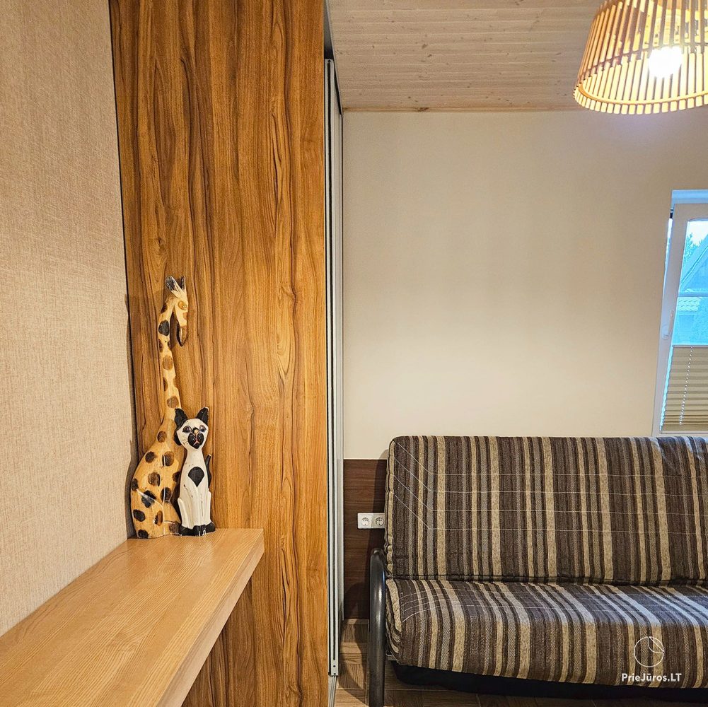 Stadthaus mit Jacuzzi zu vermieten in Palanga für 4+2 Personen „Baure“