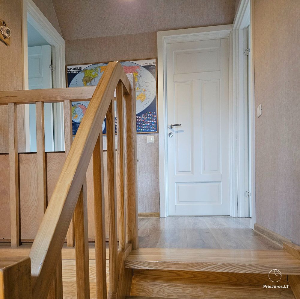 Stadthaus mit Jacuzzi zu vermieten in Palanga für 4+2 Personen „Baure“