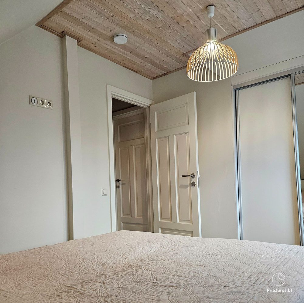 Stadthaus mit Jacuzzi zu vermieten in Palanga für 4+2 Personen „Baure“