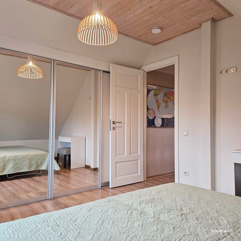 Stadthaus mit Jacuzzi zu vermieten in Palanga für 4+2 Personen „Baure“