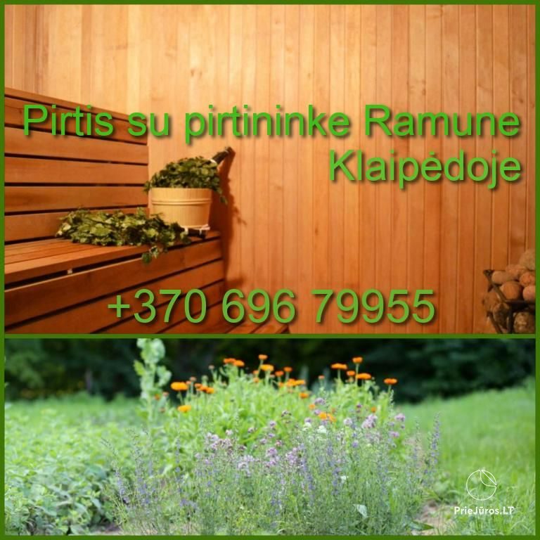 Sauna mit Badehaus Begleiter in Klaipeda