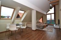 Gemütliche Zwei-Zimmer-Apartments in Nida mit Blick auf die Lagune