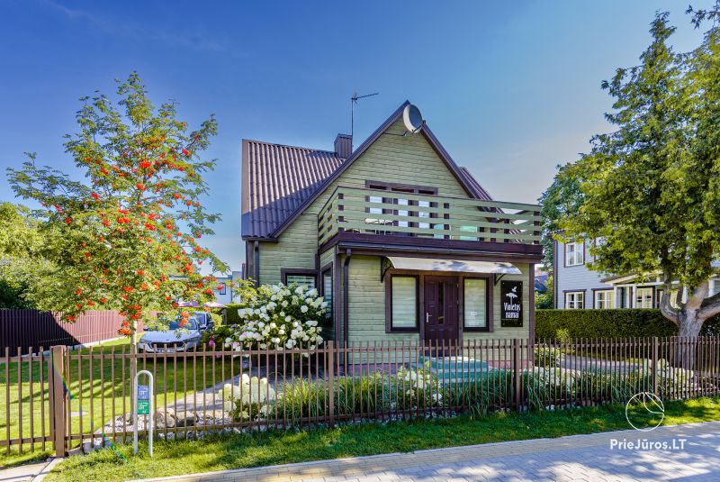 Violeta Haus. Wohnungen, Zimmer zu vermieten in Palanga