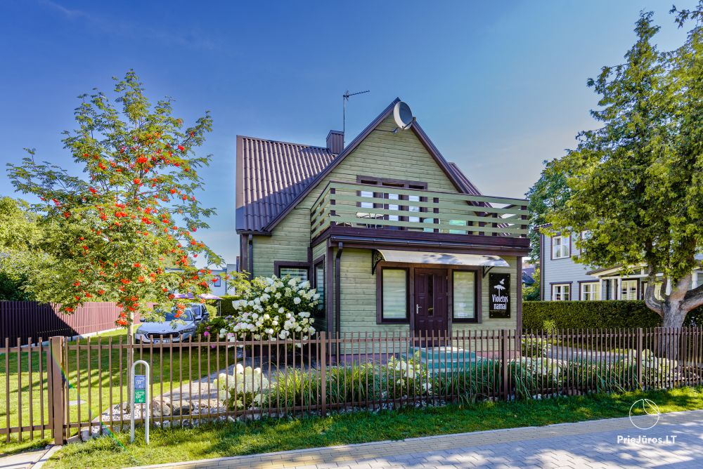 Violeta Haus. Wohnungen, Zimmer zu vermieten in Palanga - 1