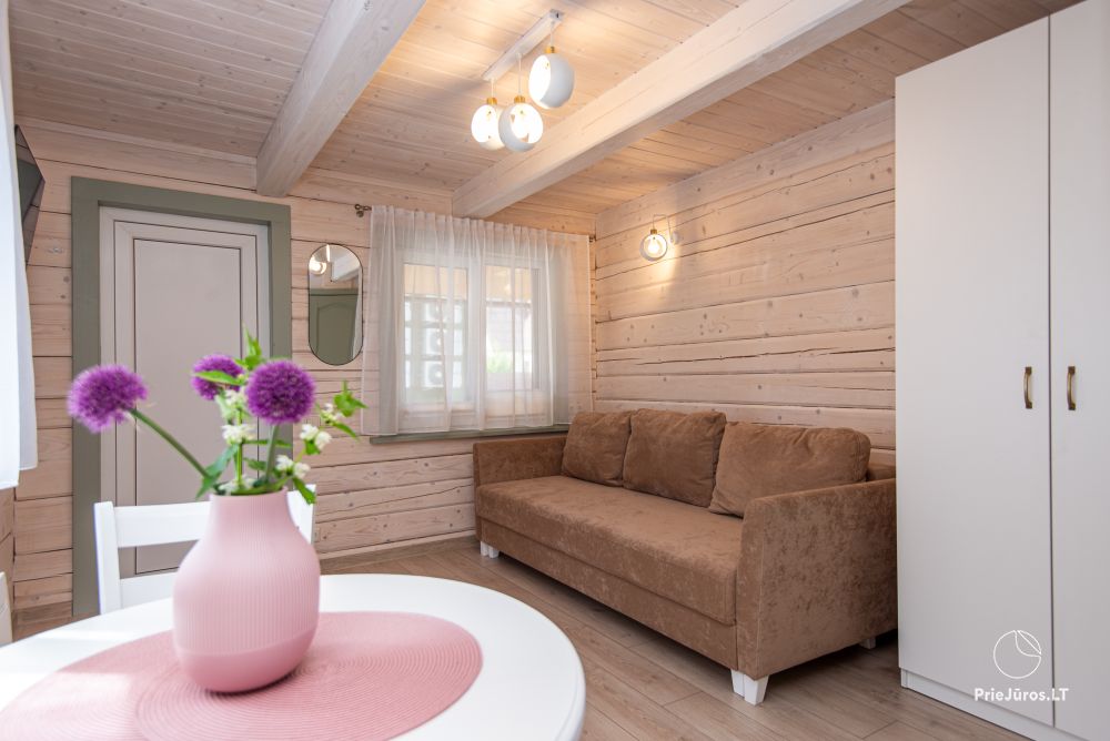 Violeta Haus. Wohnungen, Zimmer zu vermieten in Palanga