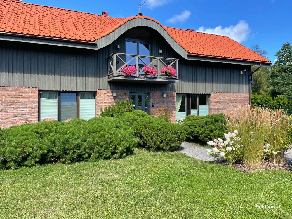 Suiten mit Terrassen, Doppelzimmer in Palanga im Villa KIRAS – 400 m zum Meer