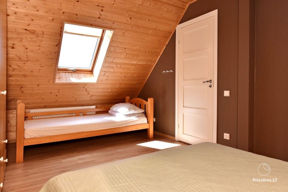 Stadthaus mit Whirlpool auf der Terrasse in Palanga für 4+2 Personen „Baure“